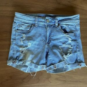 American Eagle stretch denim shorts